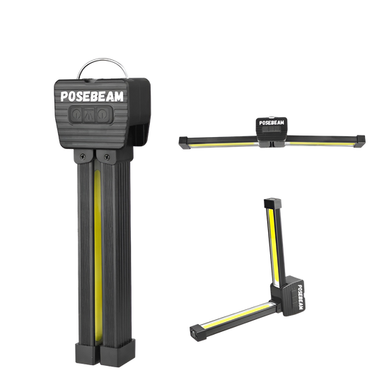 PoseBeam — Portable Gym Posing Light
